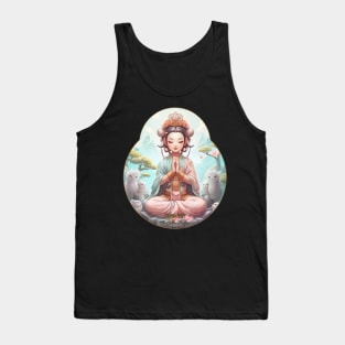 Quan Yin, Goddess of Mercy Tank Top